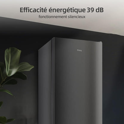 CBM159LEBD Réfrigérateur Congélateur Bas157 Litres (109 + 48) Low Frost, Faible Bruit, Refroidissement Rapide, Faible Emcombrement | Congélateur 4 Étoiles, Éclairage Intérieur LED, Réglage Flexible, Charnière Porte Reversible, Largeur 47Cm