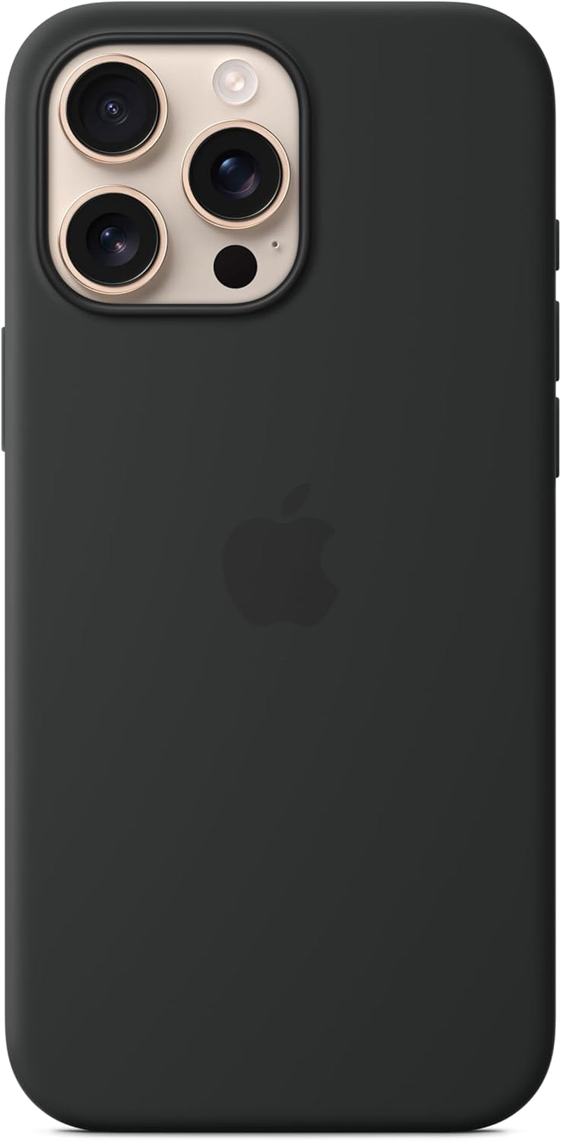 Coque En Silicone Avec Magsafe Pour Iphone 16 Pro Max - Noir ​​​​​​​
