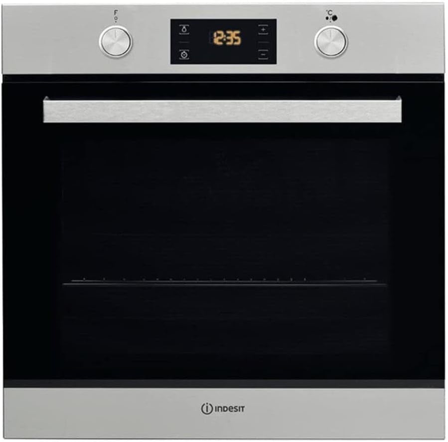 Indesit IFW 6841 JH IX – Oven (Medium, Oven Electric, 71 L, 71 L, Stainless Steel, Rotary, Touch)