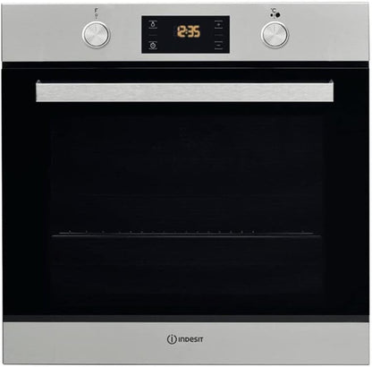 Indesit IFW 6841 JH IX – Oven (Medium, Oven Electric, 71 L, 71 L, Stainless Steel, Rotary, Touch)