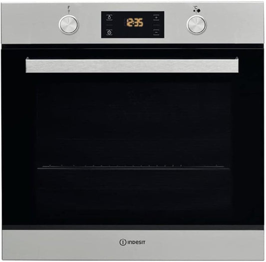 Indesit IFW 6841 JH IX – Oven (Medium, Oven Electric, 71 L, 71 L, Stainless Steel, Rotary, Touch)