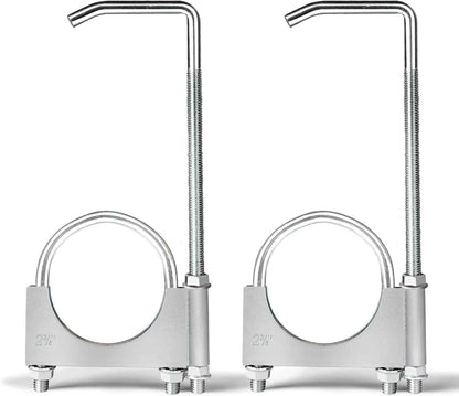 Pince D'Échappement Robuste Avec Support Universel, Support Universel Sur Support D'Échappement, Lot De 2 (7 Cm)
