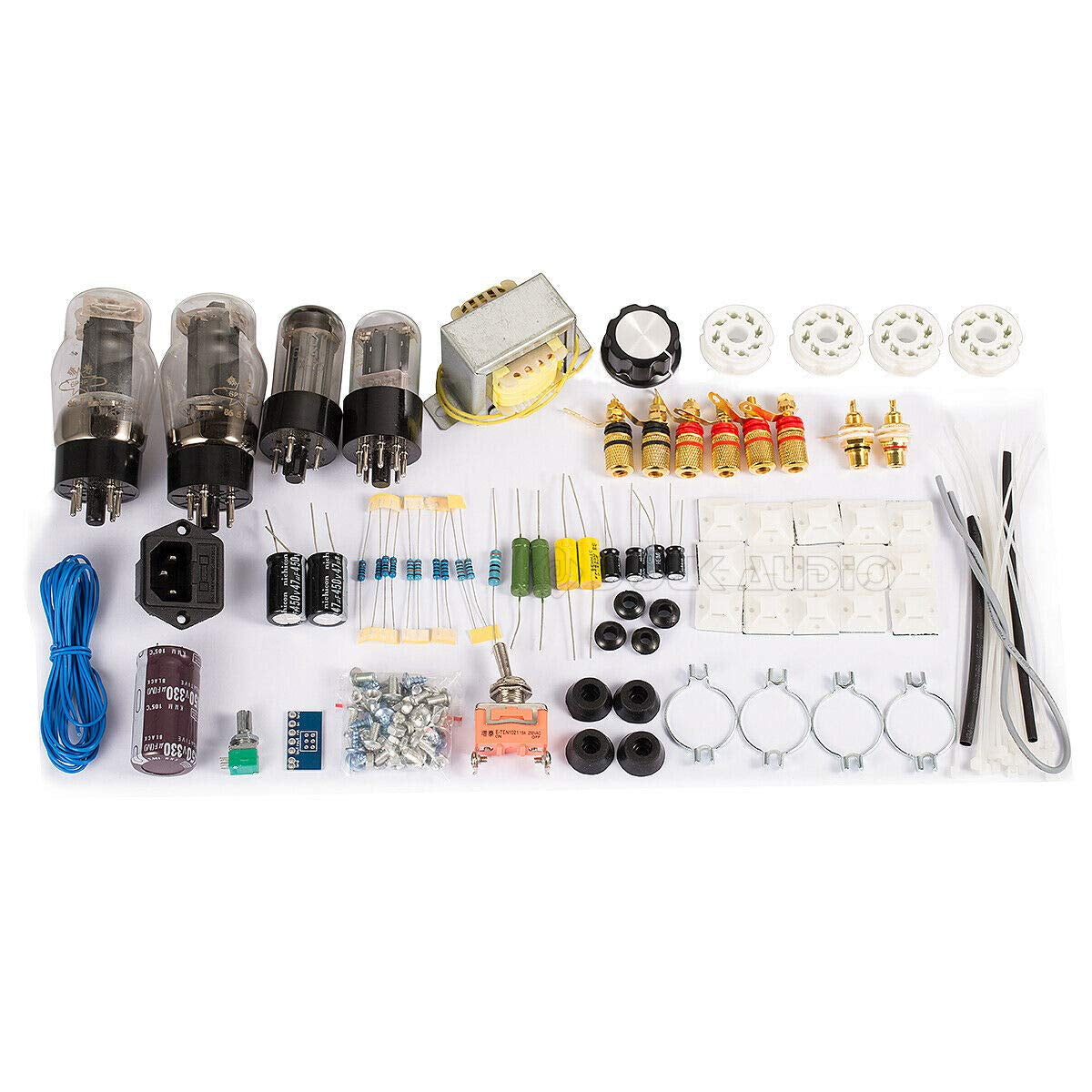 Class a Amplificateur À Lampes 6N9P & 6L6GCR Tube Amp Amplificateur Stéréo DIY KIT Hifi 2.0 Canaux Ensemble De Montage D'Amplificateur À Valve 7 W X2