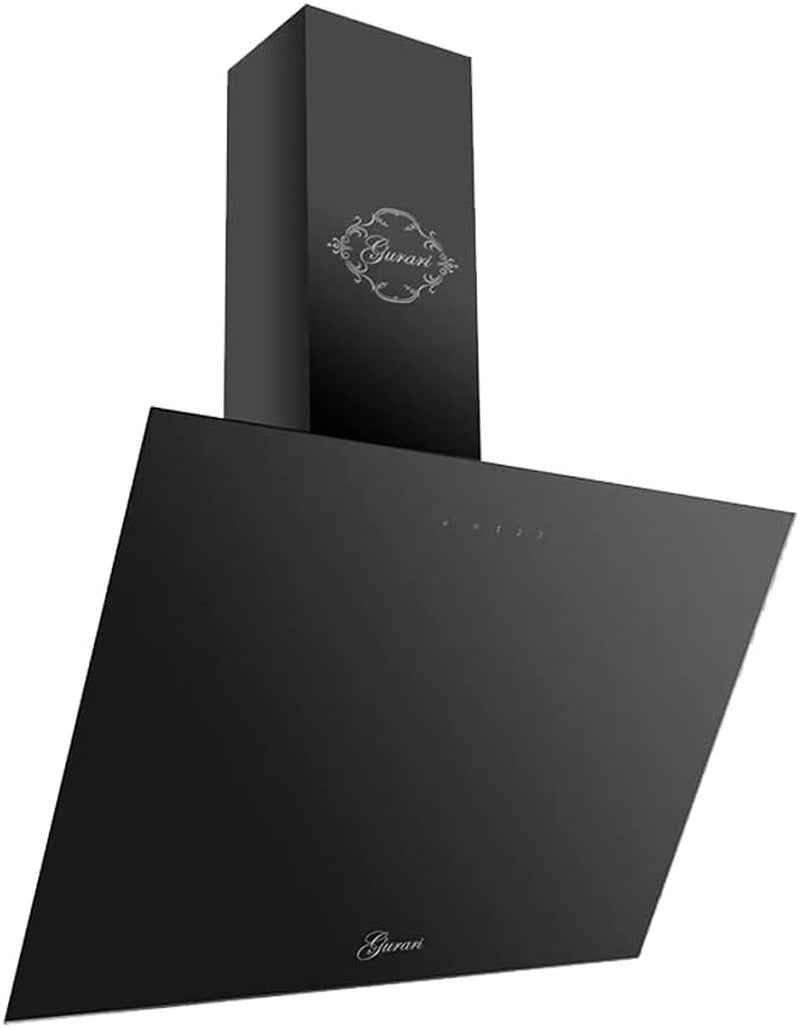 Hotte Aspirante 80 Cm - 286,8 BL Prime - Noir - Verre - Hotte Murale - Air Convection/Évacuation - Hotte Aspirante - 1000 M³/H - Avec Télécommande - Classe A