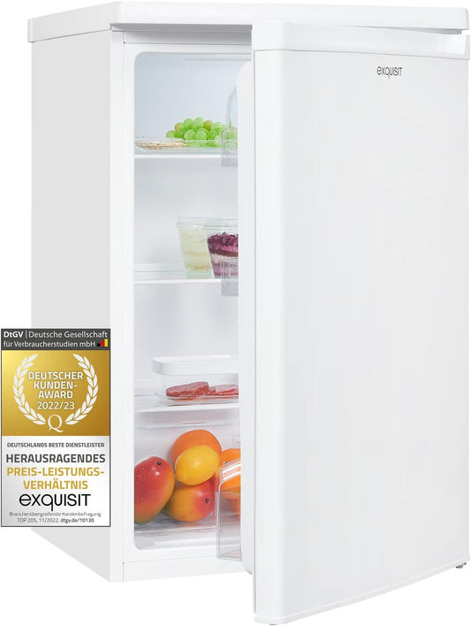 Exquisit KS16-V-040E Réfrigérateur Autoportante 127 L E Blanc