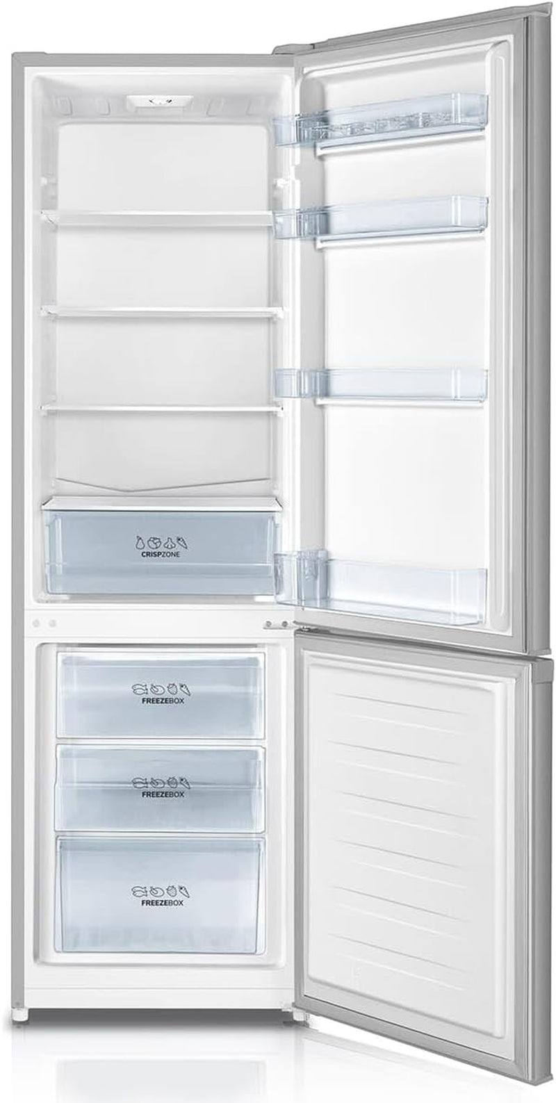 RK4182PS4 Réfrigérateur-Congélateur Autoportante 269 L E Argent