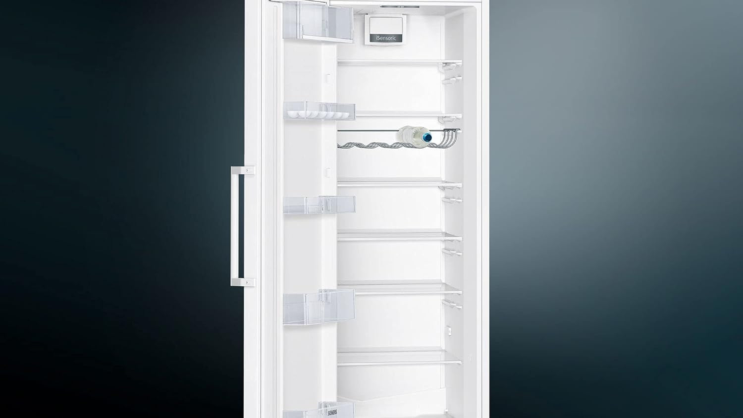 Iq300 KS36VVWEP Réfrigérateur Autoportante 346 L E Blanc