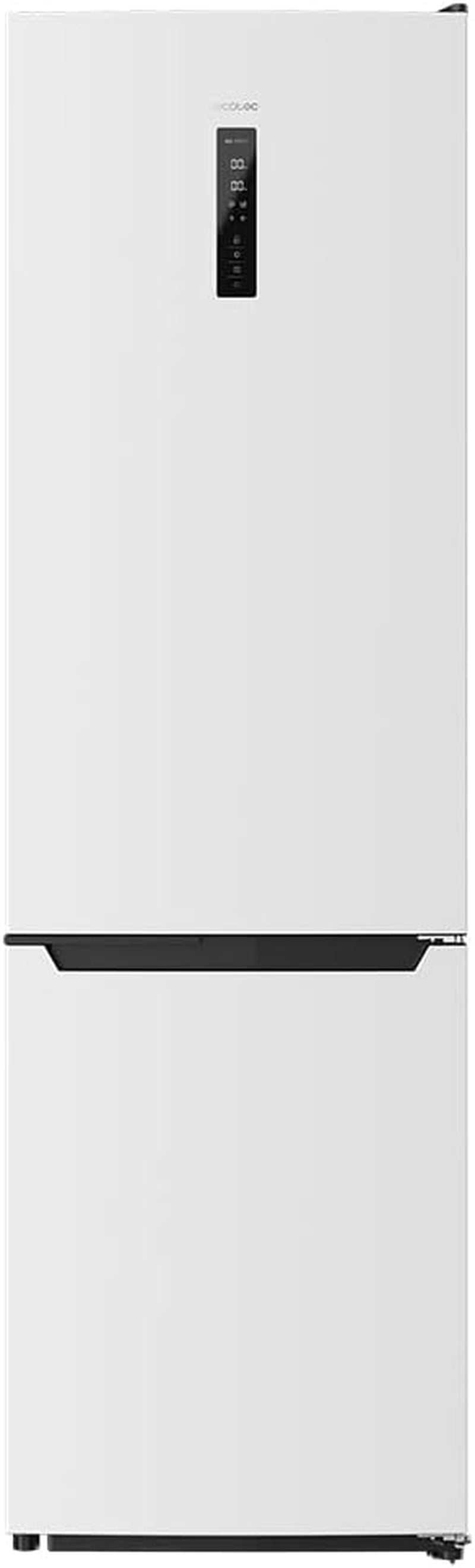 Frigorífico Combi 2 Puertas Bolero Coolmarket Combi 356 White D. 356 L, Altura 200 Cm Y 60 Cm De Ancho, Bajo Consumo, Sistema Multi Air Flow, Total No Frost, 2 Cajones