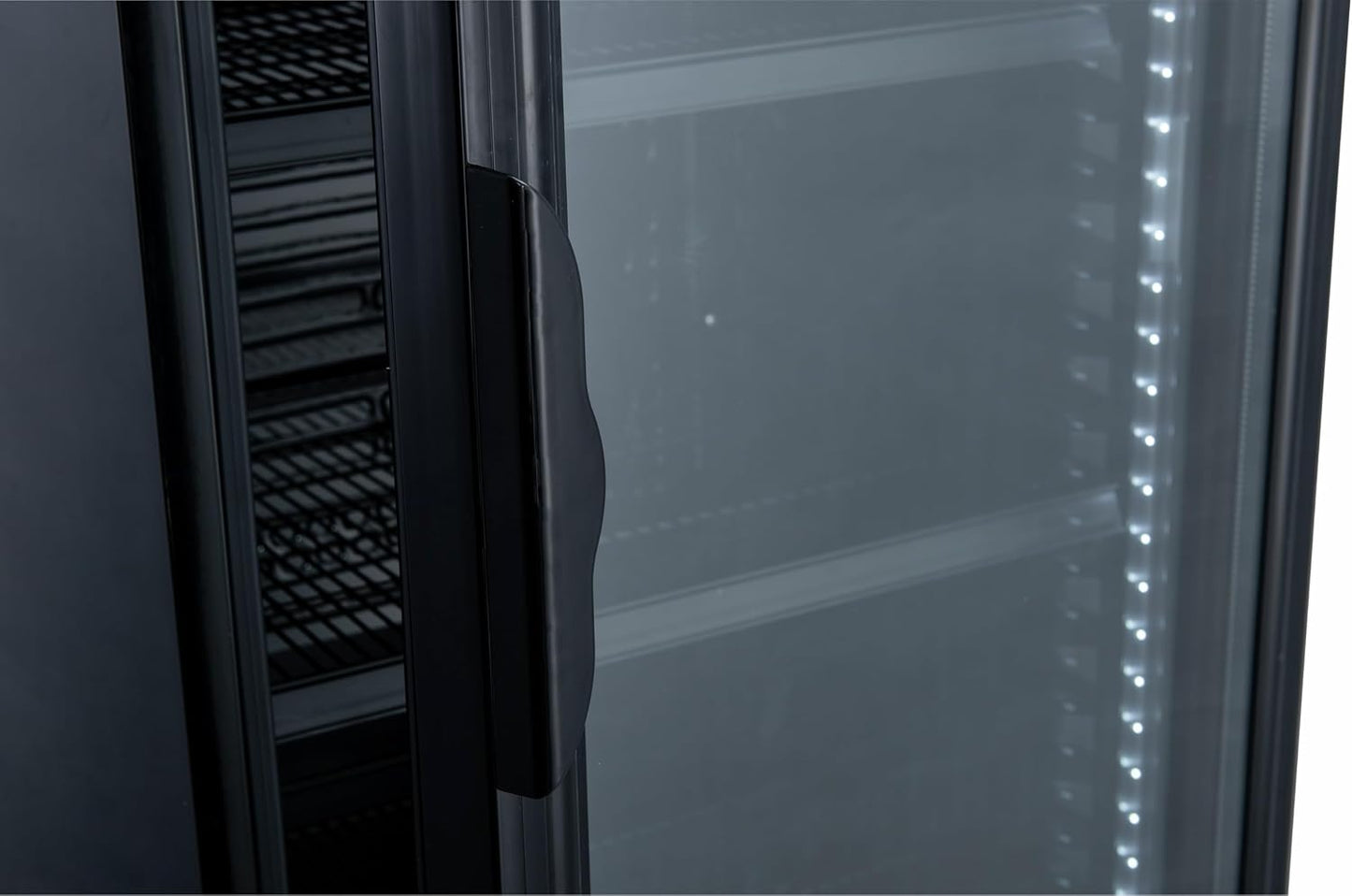 Réfrigérateur À Boissons/Frigo Vitré GSC2360CB, 62 X 64.6 X 193.5 Cm, 347 L, Froid Ventilé, 180 W, Avec Serrure, Noir