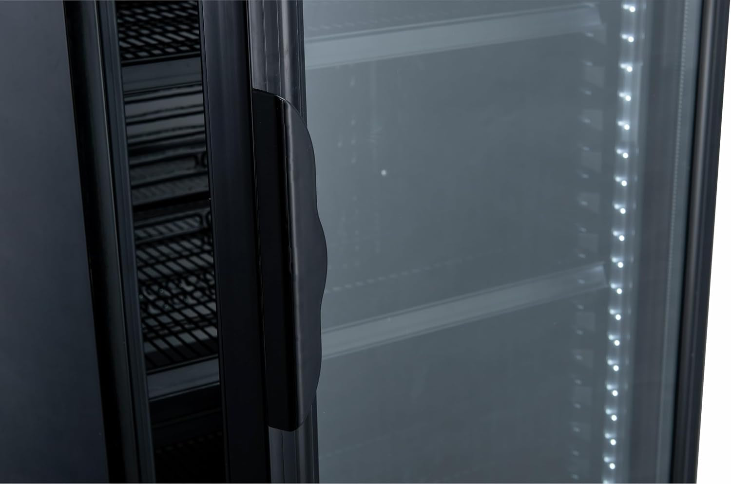 Réfrigérateur À Boissons/Frigo Vitré GSC2360CB, 62 X 64.6 X 193.5 Cm, 347 L, Froid Ventilé, 180 W, Avec Serrure, Noir