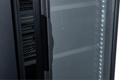Réfrigérateur À Boissons/Frigo Vitré GSC2360CB, 62 X 64.6 X 193.5 Cm, 347 L, Froid Ventilé, 180 W, Avec Serrure, Noir