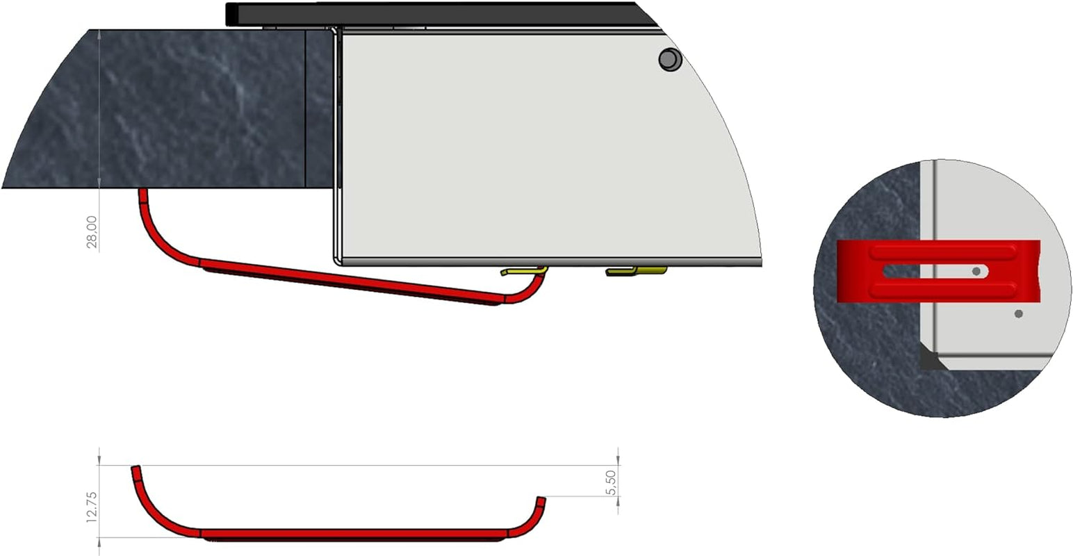 Respekta Set Cuisinière Four Et Plaque De Cuisson/Four Encastrable De 66 L Avec Plaque Vitrocéramique/Classe D'Efficacité Énergétique a / HS2000-33/2 Pièces