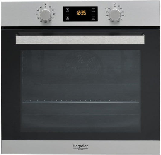 Hotpoint FA3 840 H IX a Électrique 66L 2900 W a + Noir, Acier Inoxydable Four