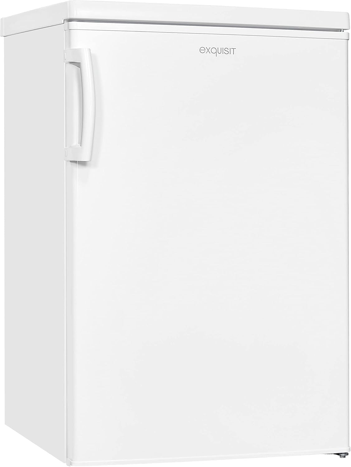 Exquisit Réfrigérateur Table Top KS16-4-HE-040D Blanc | Classe D Très Efficace | Sous Comptoir Avec Congélateur | 109 Litres De Capcité Nette