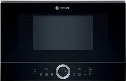 BFL634GB1 Micro-Ondes Intégrable - Série 8 - 60 X 38 Cm - 21 Litres - Noir