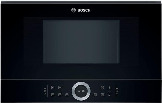 BFL634GB1 Micro-Ondes Intégrable - Série 8 - 60 X 38 Cm - 21 Litres - Noir