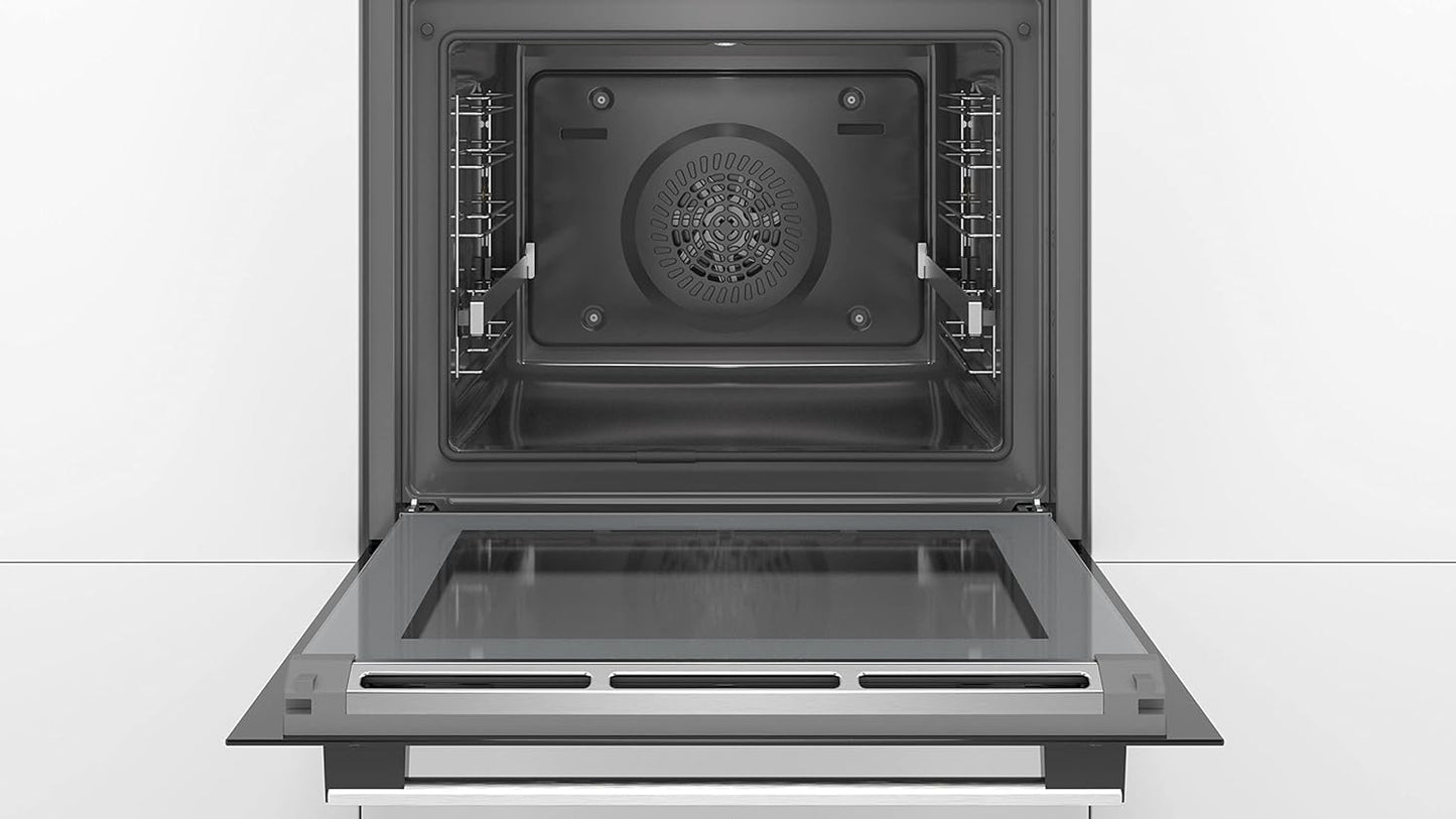 HBG5780S0 - Série 6, Four Encastrable - Multi-Fonctions - Pyrolyse - Grande Capacité De 71 L - 3600 W - Inox