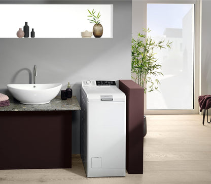 Perfectcare 700 Machine À Laver À Charge Par Le Haut, 6 Kg, EW7T363S, Classe B, Technologie Steamcare Et Sensicare, 890 X 400 X 600 Mm, Blanc