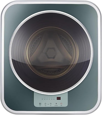 GEJLELDS Mini Machine À Laver, Machine À Laver Murale Automatique Et Sèche-Linge, Petit Lave-Linge Domestique Compact Portable De 3 Kg, Lavage Autoportant Facile À Utiliser Peu Encombrant,A