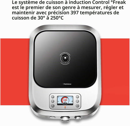 the Control Freak Plaque De Cuisson À Induction, 2400 W, En Acier Inoxydable