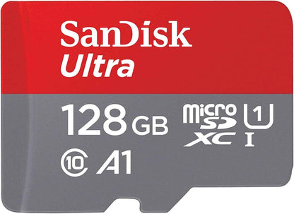 128 Go Extreme Carte SDHC+ Rescuepro Deluxe, Jusqu'À 140 Mo/S, UHS-I, Classe 10, U3 - Twin Pack | Lot De 2 UHS-I, Full HD, C10, U1, A1, Idéal Pour Les Smartphones Android, Tablettes Et Appareils Photo MIL