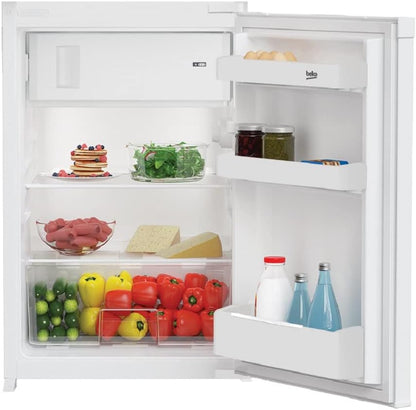 Beko B1754FN Réfrigérateur Encastrable Avec Congélateur 4 Étoiles/Technique Porte Fixe/Niche : 88 Cm