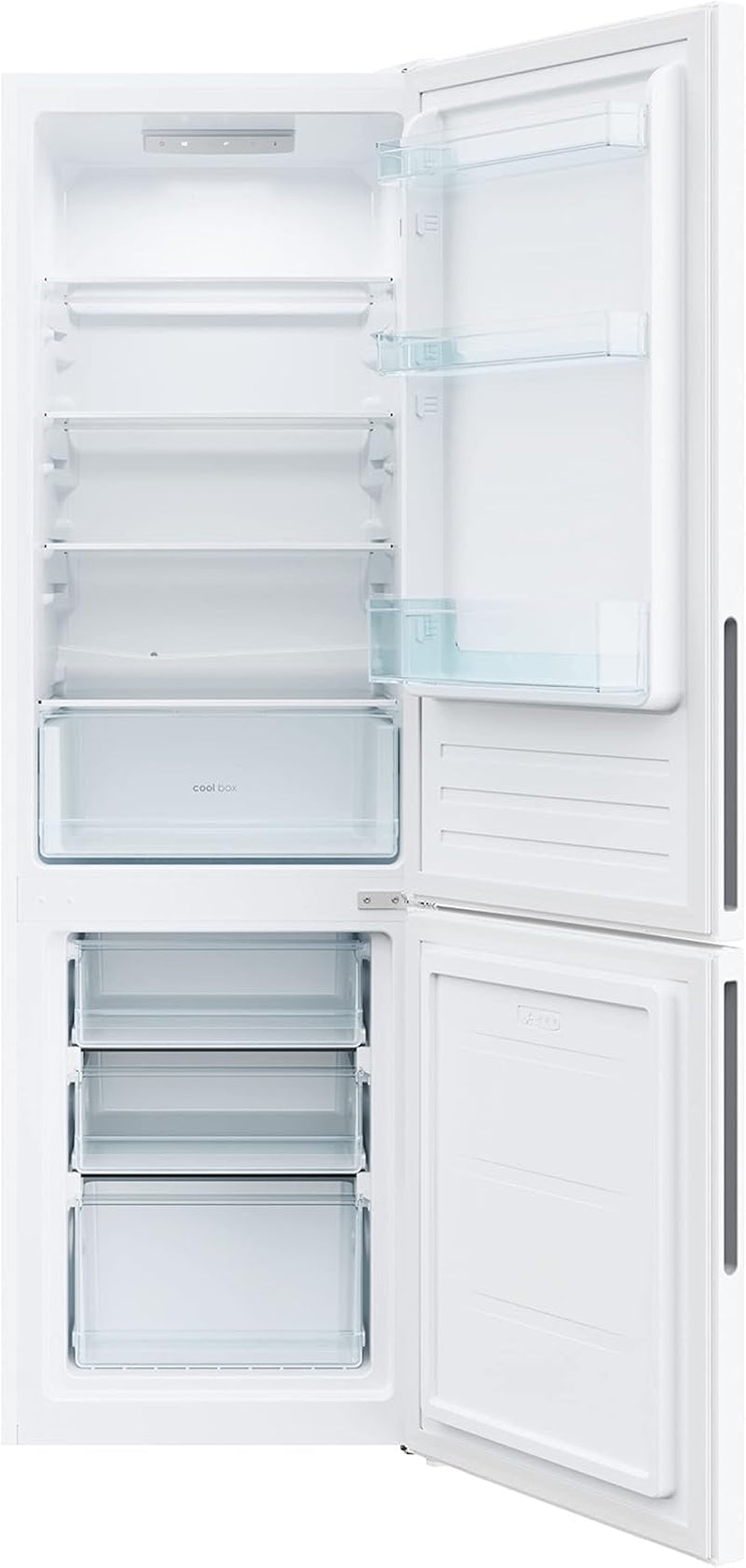 CCT3L517EW Réfrigérateur Combiné - Pose Libre, Hauteur : 1,77 M, 260L, 2 Portes Réversibles, Low Frost, LED, 39 Db, Blanc, Classe E