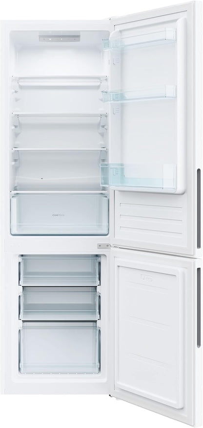 CCT3L517EW Réfrigérateur Combiné - Pose Libre, Hauteur : 1,77 M, 260L, 2 Portes Réversibles, Low Frost, LED, 39 Db, Blanc, Classe E