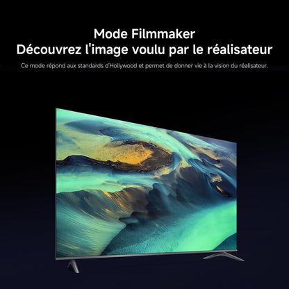 XIAOMI TV F Pro 50, 127 Cm (50 Pouces), 4K UHD QLED, Smart TV, Fire OS8, Contrôle Vocal Alexa, HDR10, 60Hz Avec 120Hz Game Boost Mode, MEMC, 2Go+32Go, Compatible Avec Apple Airplay