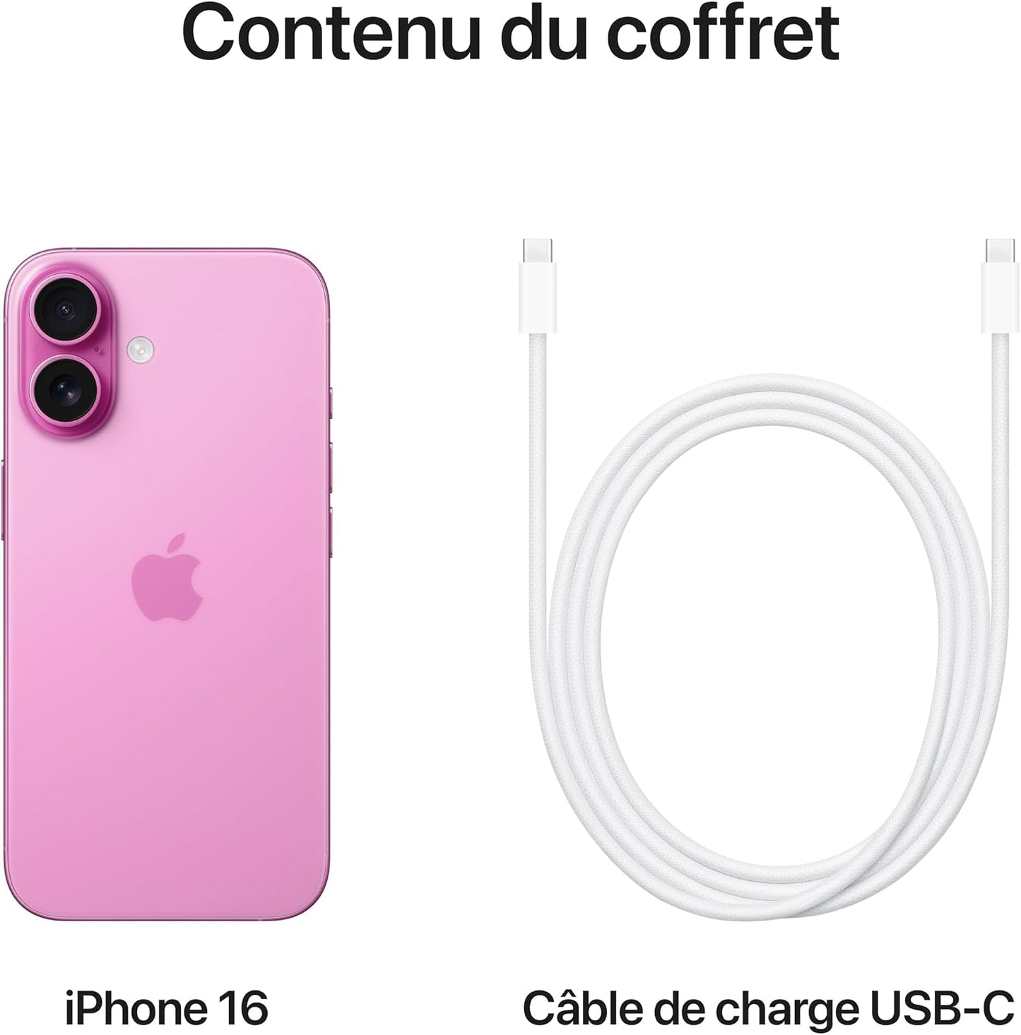 Iphone 16 (128 Go) - Rose