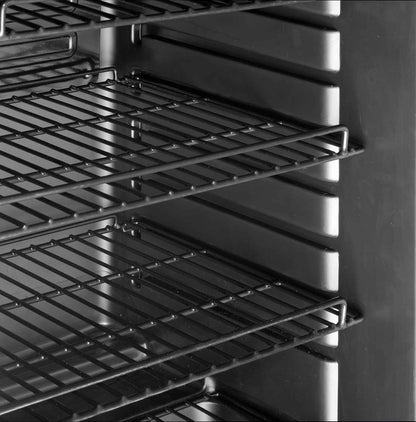 Réfrigérateur À Boissons GSC4280B, Vitrine Réfrigérée, 280 L, Réfrigération Ventilée, 210 W, Avec Serrure, Noir