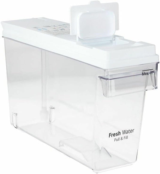 Réservoir D'Eau 4 Litres Avec Couvercle Lg Ajl74372102 Pour Réfrigérateur Combiné