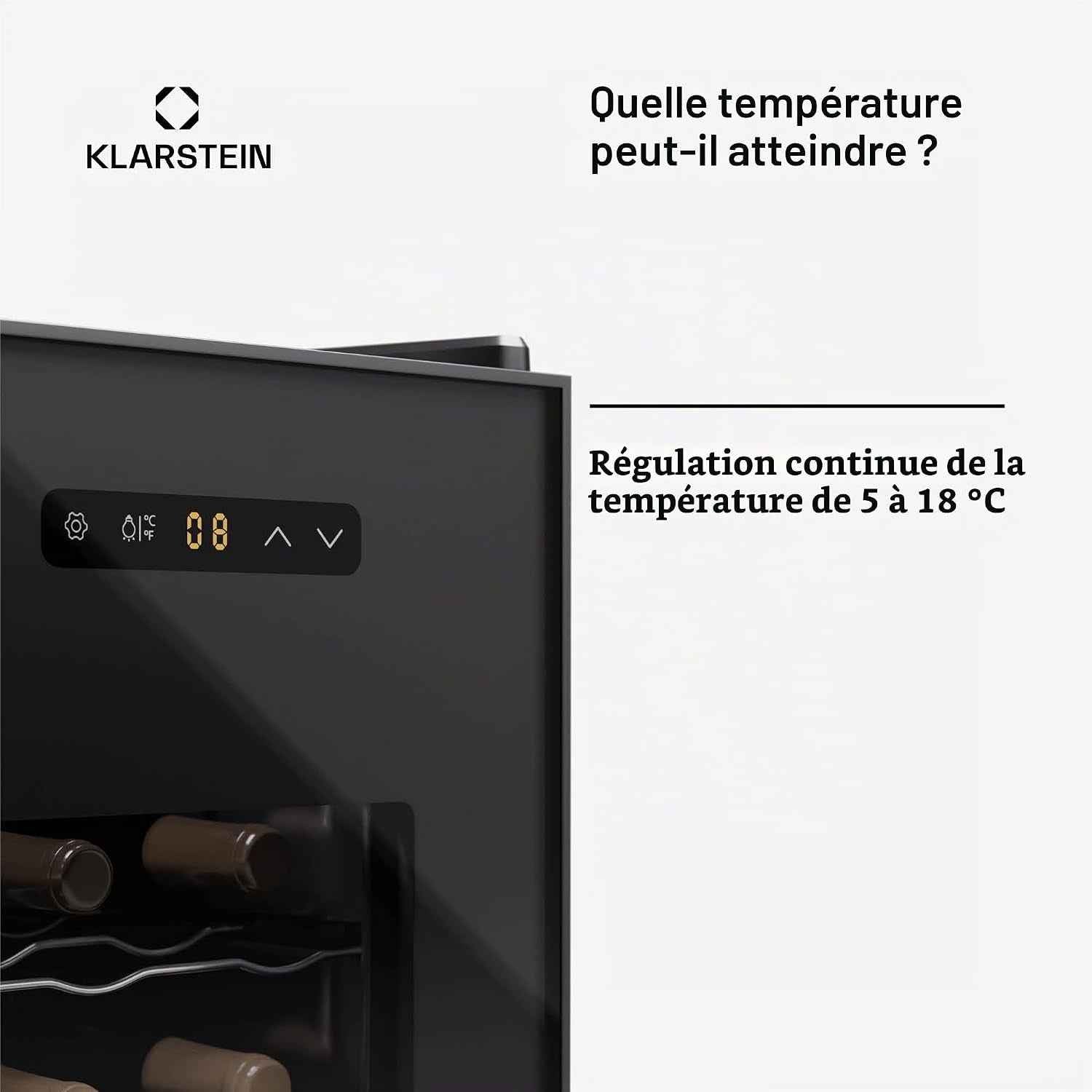 Cave À Vin Autonome 1 Zone, Petit Réfrigérateur À Boissons, Petite Cave À Vin, Petite À Avec Porte Vitrée, Réfrigérateur À Boissons Intérieur/Extérieur, À 12 Bouteilles