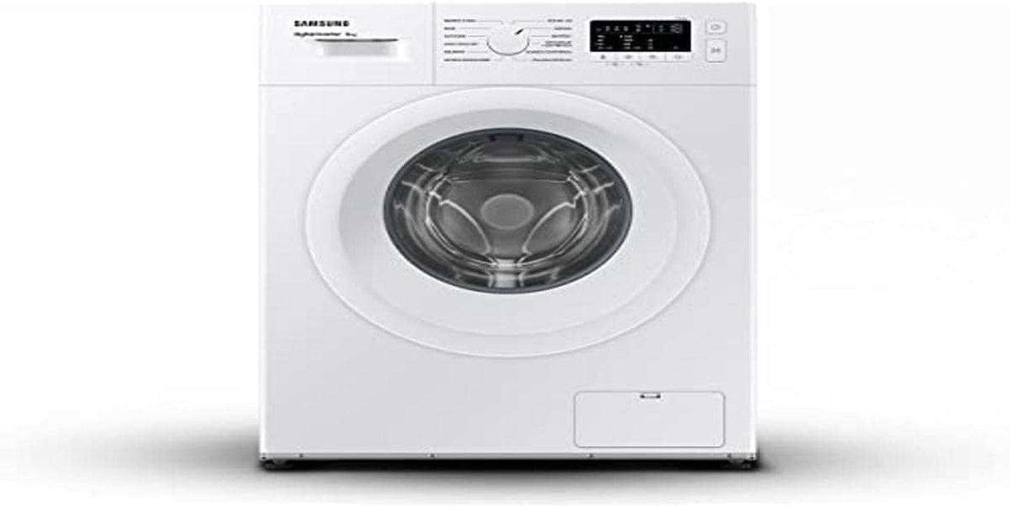 Machine À Laver  WW60A3120WE/ET Slim, Autonome, 6 Kg, 1200 Tr/Min, Vapeur, Chargement Frontal, 85 X 59,5 X 40 Cm, Blanc