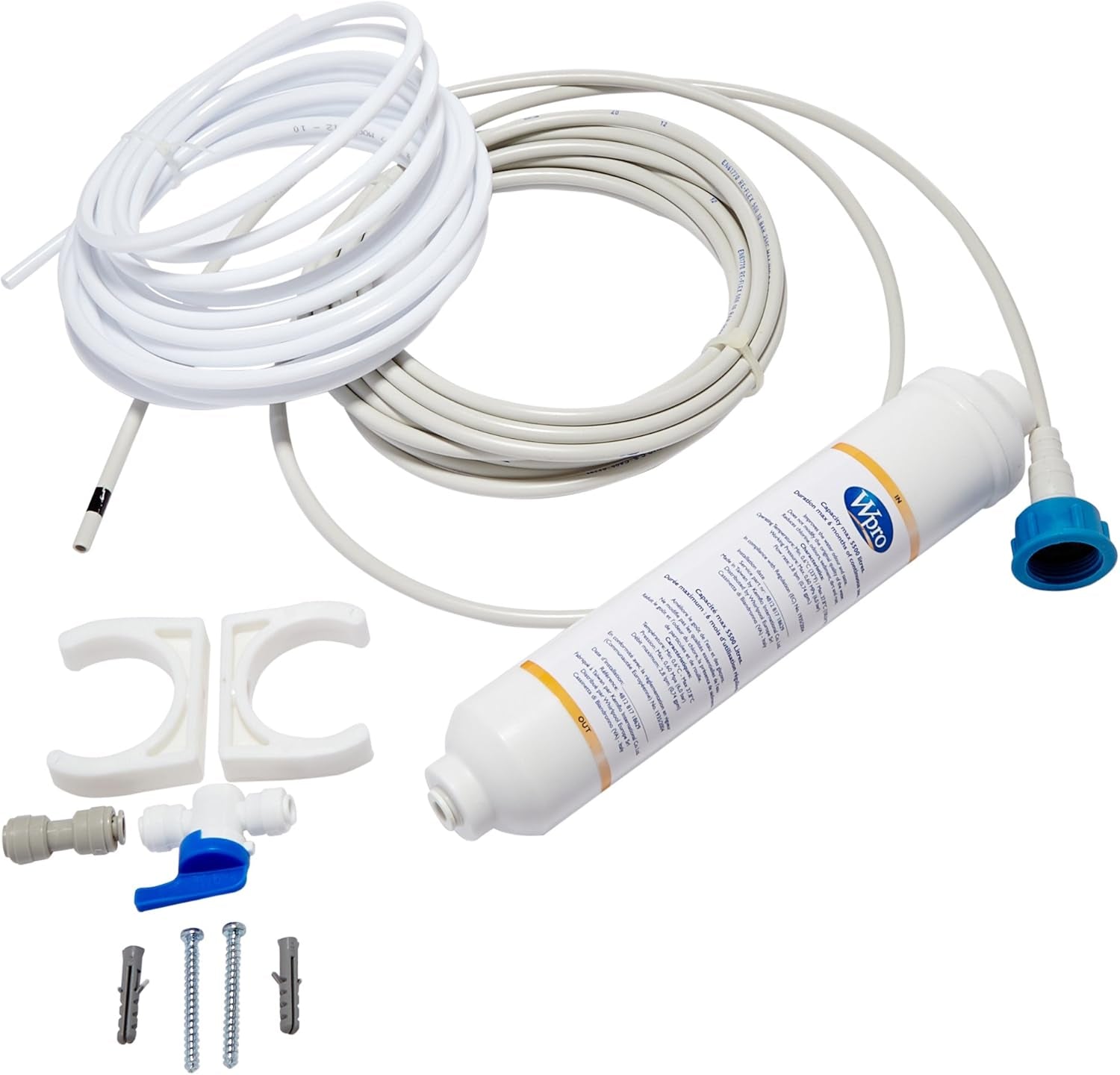Wpro UCK001 Kit Filtration Universelle Pour Réfrigérateur Américain Avec Robinet