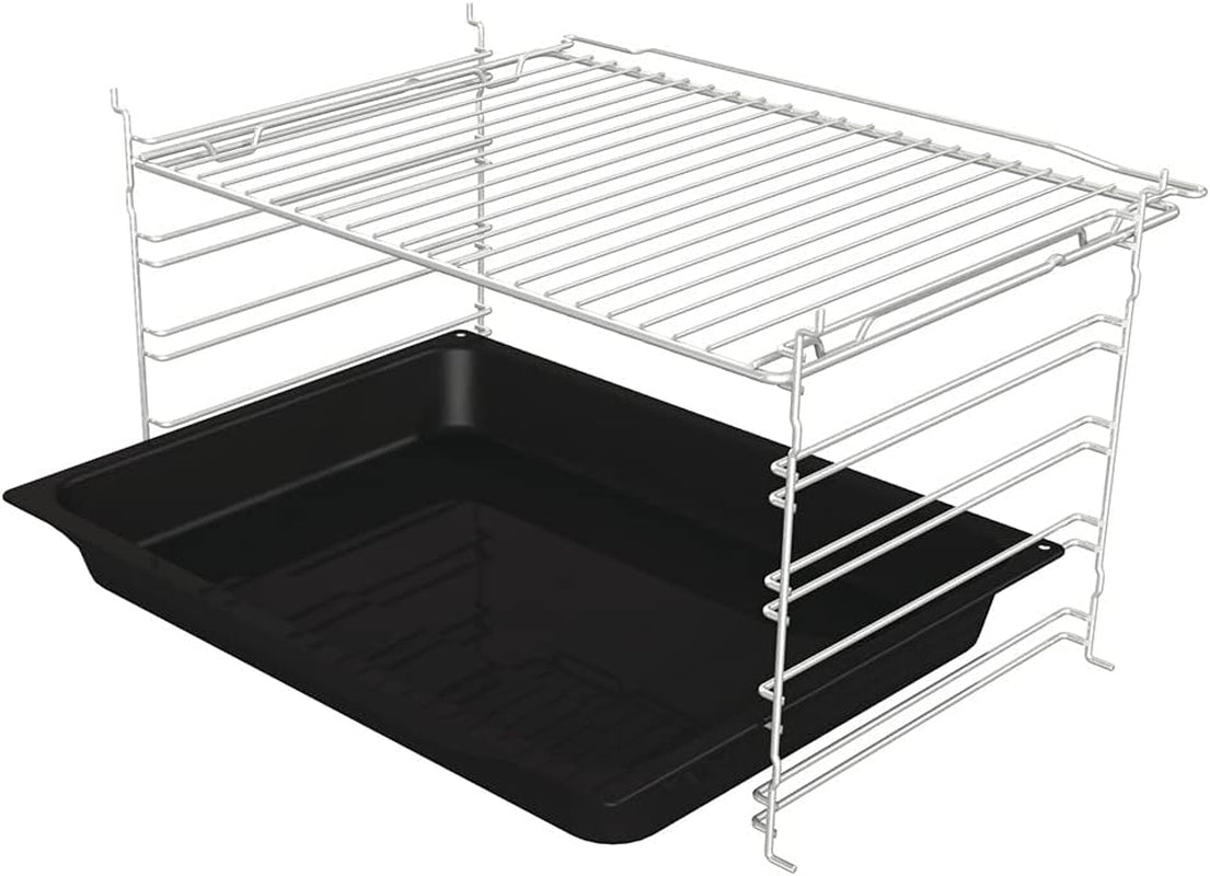 Hisense BI64211PX Four Multifonction - Cavité XXL De 77L, Pyrolyse, 13 Fonctions, Fonction Pizza 300°C, Airfry, Affichage LED, Inox, Classe A+