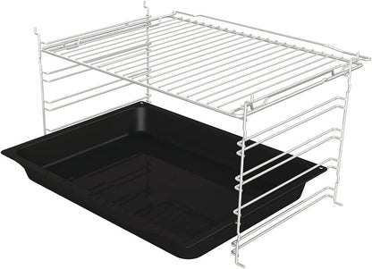 Hisense BI64211PX Four Multifonction - Cavité XXL De 77L, Pyrolyse, 13 Fonctions, Fonction Pizza 300°C, Airfry, Affichage LED, Inox, Classe A+