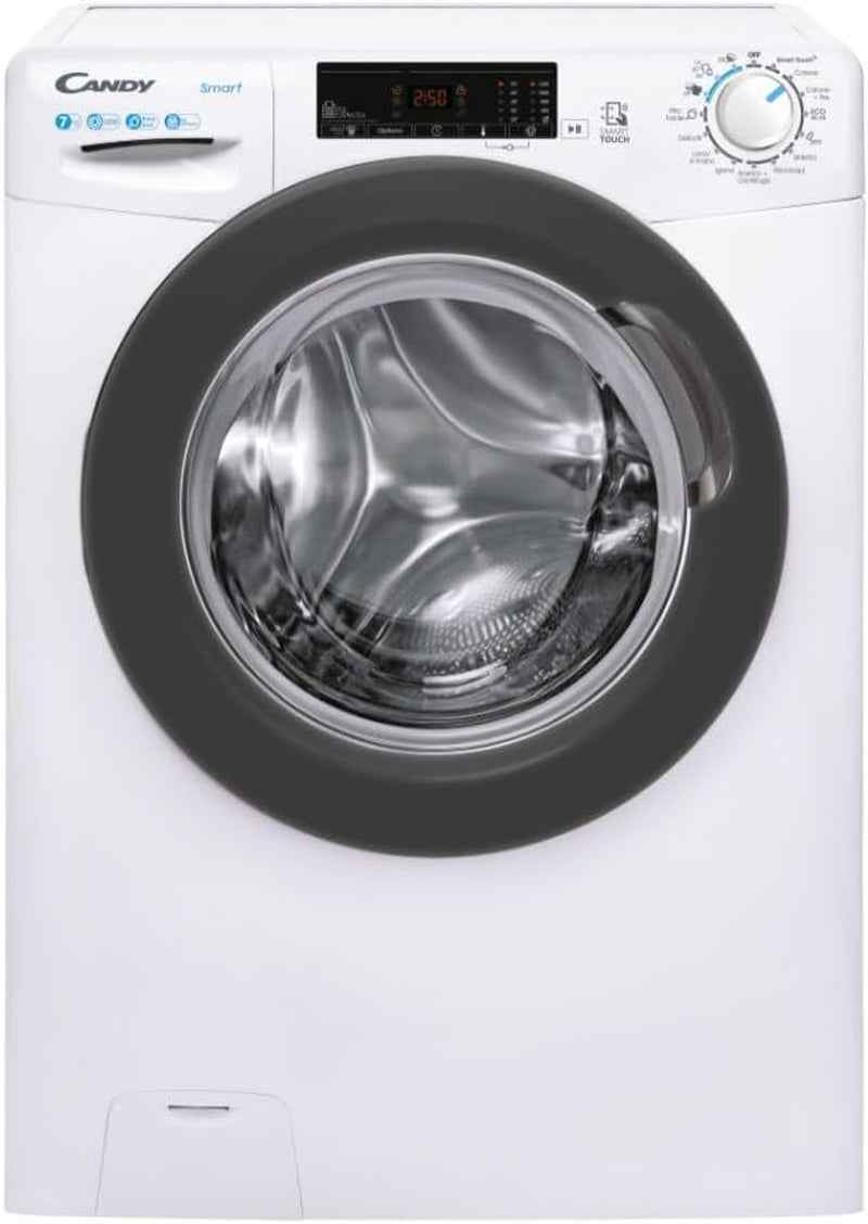 Smart CSS4127TRE/1-11 Lavatrice Libera Installazione Caricamento Frontale 7 Kg 1200 Giri/Min D Bianco