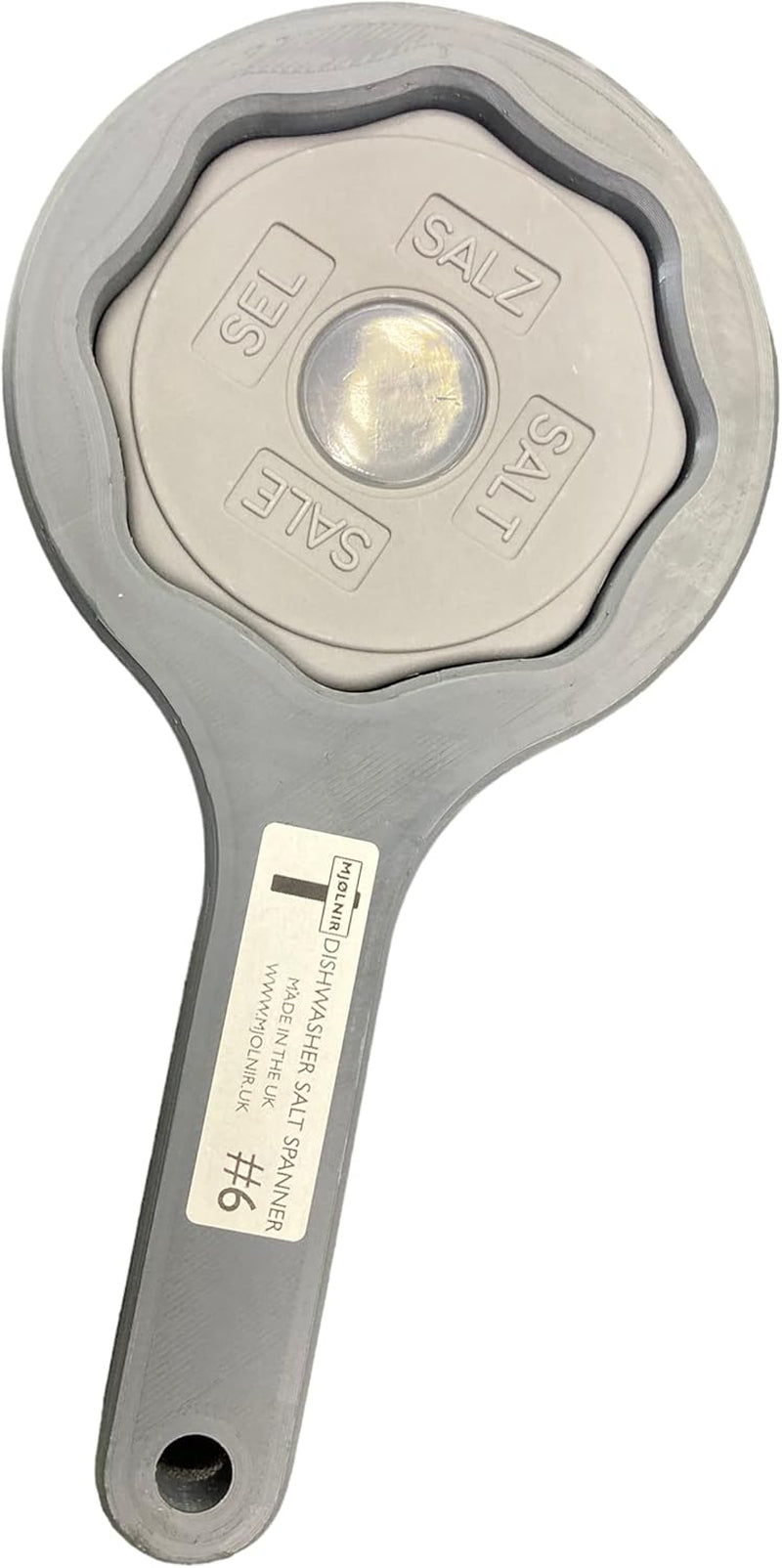 Clé À Bouchon De Sel Pour Lave-Vaisselle #6 (Pour Machines SMEG) Pour Un Retrait Facile Des Bouchons De Remplissage De Compartiment À Sel Coincés Du Lave-Vaisselle.