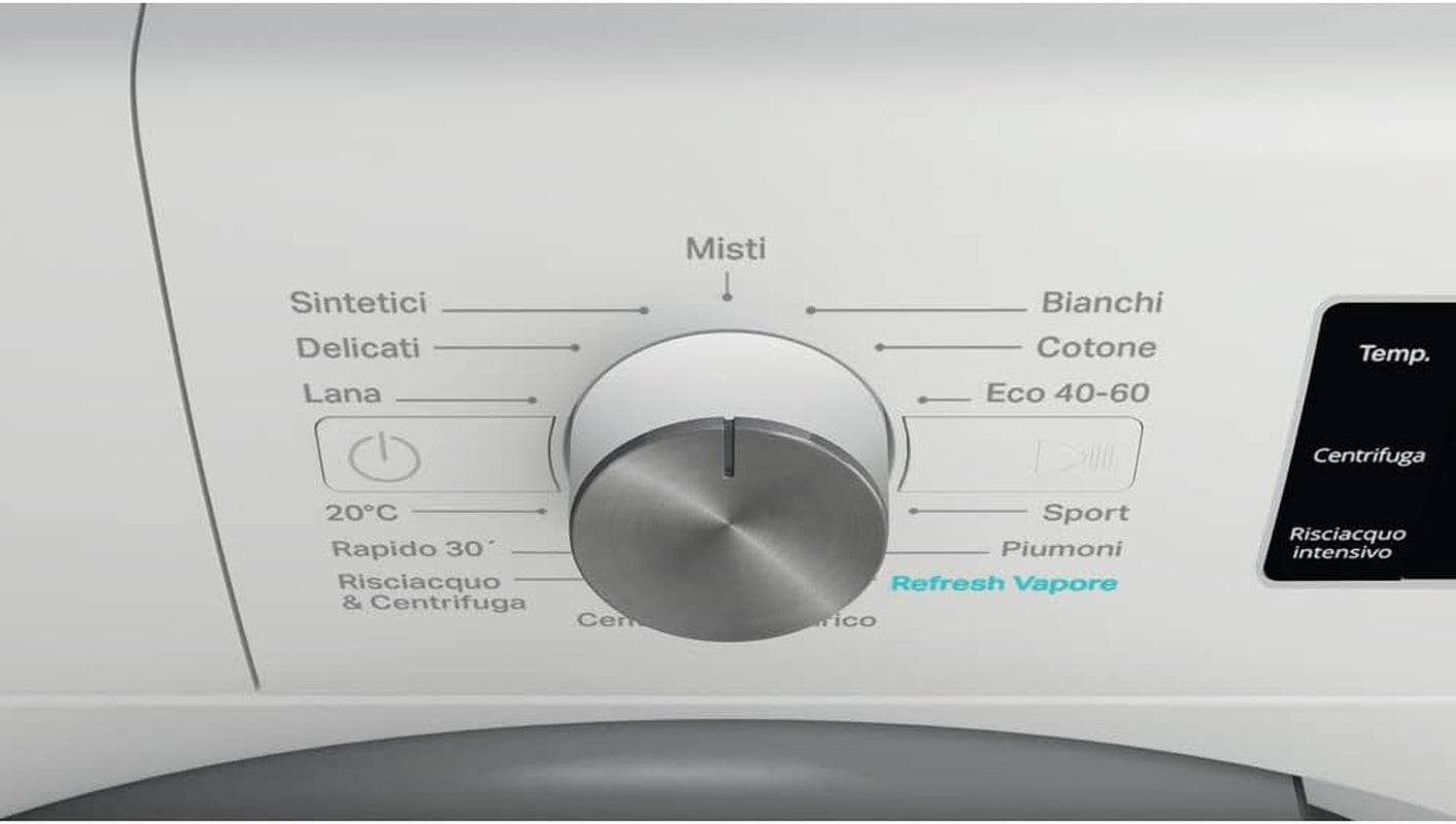 Machine À Laver 10 Kg a 60 Cm Centrifugeuse 1400 Tours Vapeur FFB 1046 SV IT