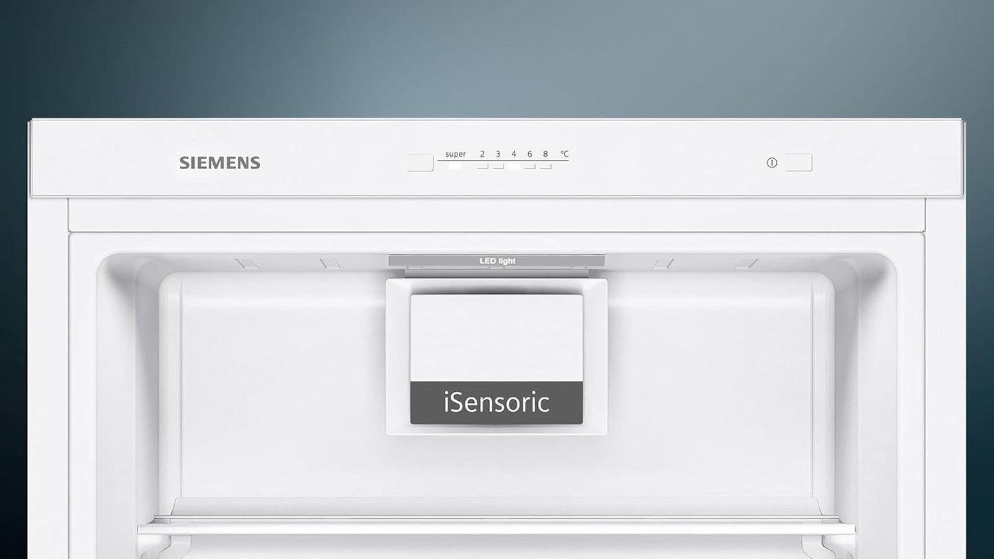 Iq300 KS36VVWEP Réfrigérateur Autoportante 346 L E Blanc