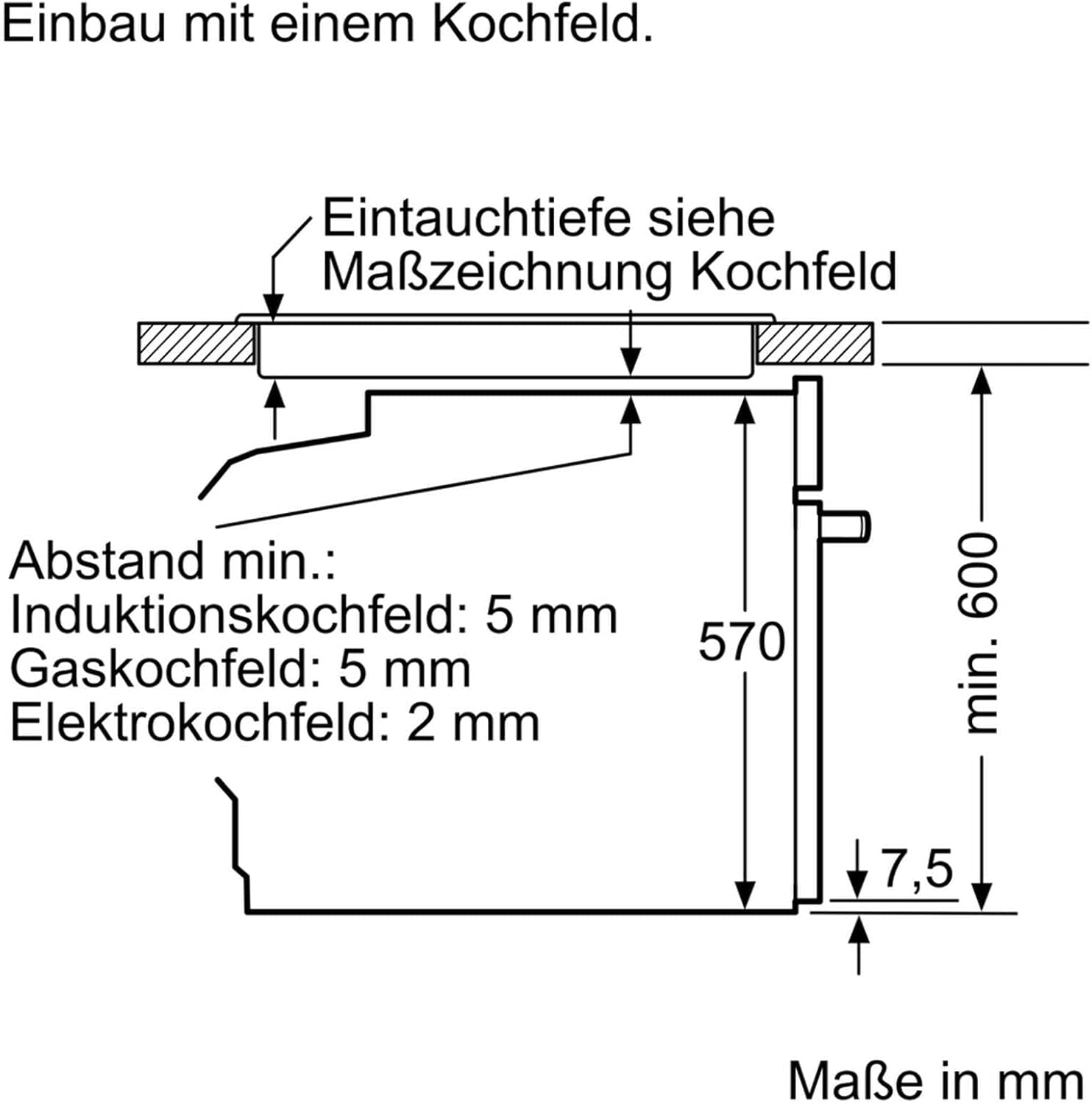 HB578ABS0 Four 71 L a Noir, Acier Inoxydable