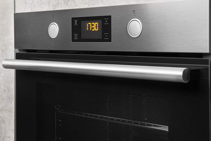 Bauknecht BAR2 KP8V2 in Four Encastrable Avec Système De Nettoyage À Pyrolyse/A/Espace De Cuisson Maxi 71 L / 2 Compartiments De Cuisson/Power Air Chaud/Revêtement Intérieur Facile À Nettoyer