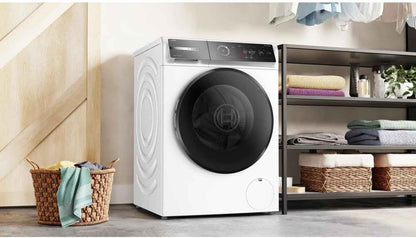 Bosch WGB256A2FR Série 8 - Lave-Linge, Pose-Libre, Dosage Automatique I-Dos | Blanc, 10 Kg, 1600 Trs/Min, Speedperfect, Activewater, Efficacité Énergétique a -30%, I-Dos Avec Scan De La Lessive