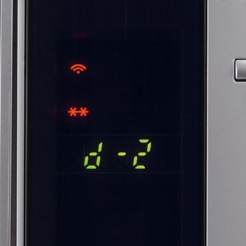 Four À Micro-Ondes 30 L, 2 500 W, Avec Fonction Gril Et Chaleur Tournante, Avec 5 Niveaux De Puissance, 10 Programmes Automatiques, Inox/Noir, MW 7775