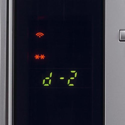 Four À Micro-Ondes 30 L, 2 500 W, Avec Fonction Gril Et Chaleur Tournante, Avec 5 Niveaux De Puissance, 10 Programmes Automatiques, Inox/Noir, MW 7775