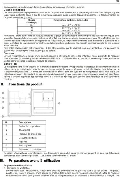 - CSD46D4 - Mini Réfrigérateur Bar 46L En Acier Inoxydable, Porte Réversible, 35Db