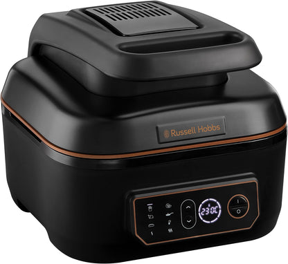 Air Fryer XL 5,5L [Multicuiseur: Frit, Cuit, Rôti, Grille] Friteuse Sans Huile & Gril (7 Programmes, Convient Au Lave-Vaiselle, Contrôle Température, 260°) Satisfry 26520-56
