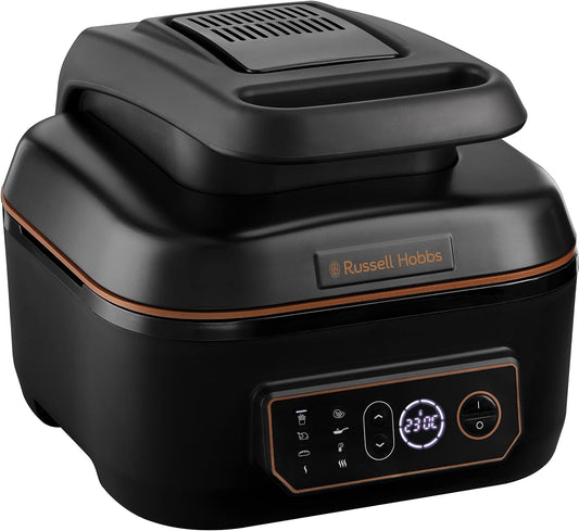Air Fryer XL 5,5L [Multicuiseur: Frit, Cuit, Rôti, Grille] Friteuse Sans Huile & Gril (7 Programmes, Convient Au Lave-Vaiselle, Contrôle Température, 260°) Satisfry 26520-56