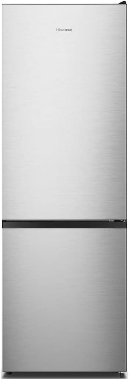 Hisense RB372N4AC2 Réfrigérateur-Congélateur Autoportante 292 L E Acier Inoxydable